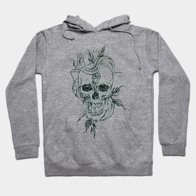 Poison Skull Hoodie by LecoLA